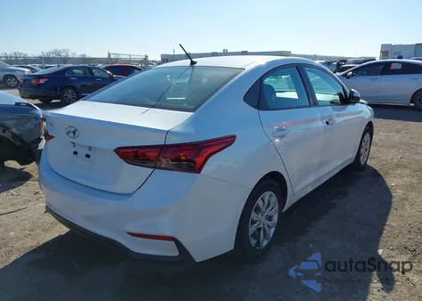 2021 Hyundai Accent Se from USA, damaged, VIN 3KPC24A68ME130803